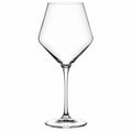 Verre à vin 500 ml 7.5 x 23 cm transparent en verre à pied forme tulipe