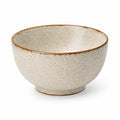 Bol 15 cm en céramique beige moucheté - style rustique